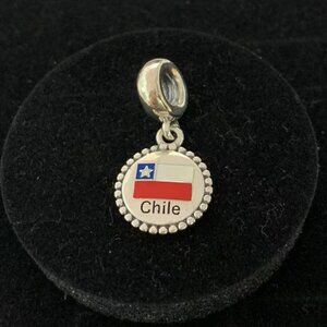 Pandora Chile Flag Exclusive Charm